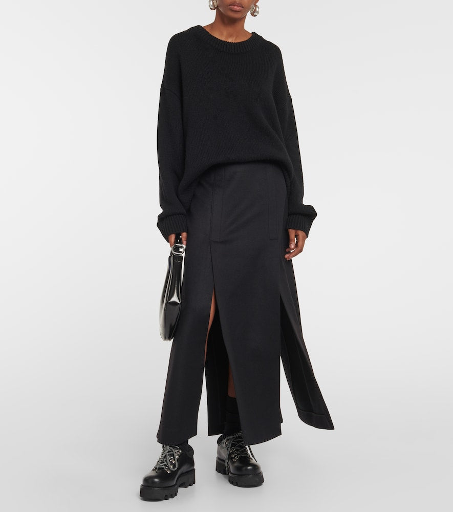 Proenza Schouler Wool-blend maxi skirt