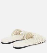 Proenza Schouler Woven leather slides