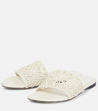 Proenza Schouler Woven leather slides
