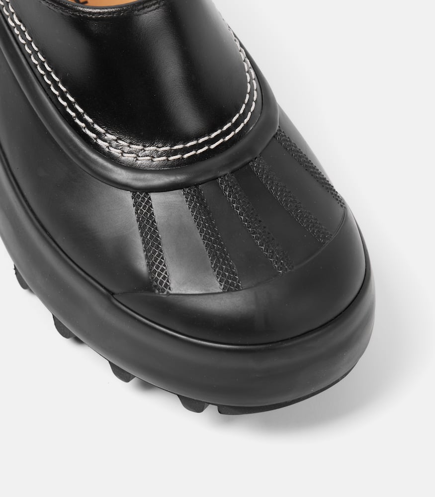 Proenza Schouler x Sorel Caribou leather loafers