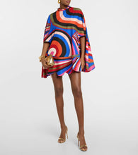 Pucci Iride cotton-blend minidress