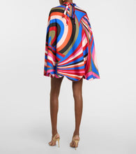 Pucci Iride cotton-blend minidress