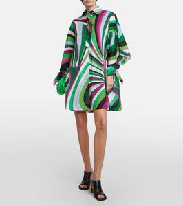 Pucci Iride cotton minidress