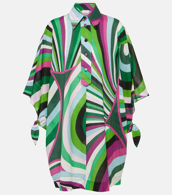 Pucci Iride cotton minidress