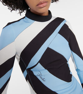 Pucci Iride jersey midi dress