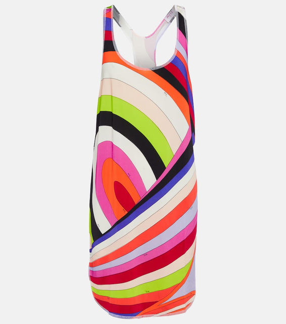 Pucci Iride jersey minidress