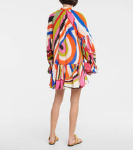 Pucci Iride-print cotton minidress