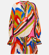 Pucci Iride-print cotton minidress