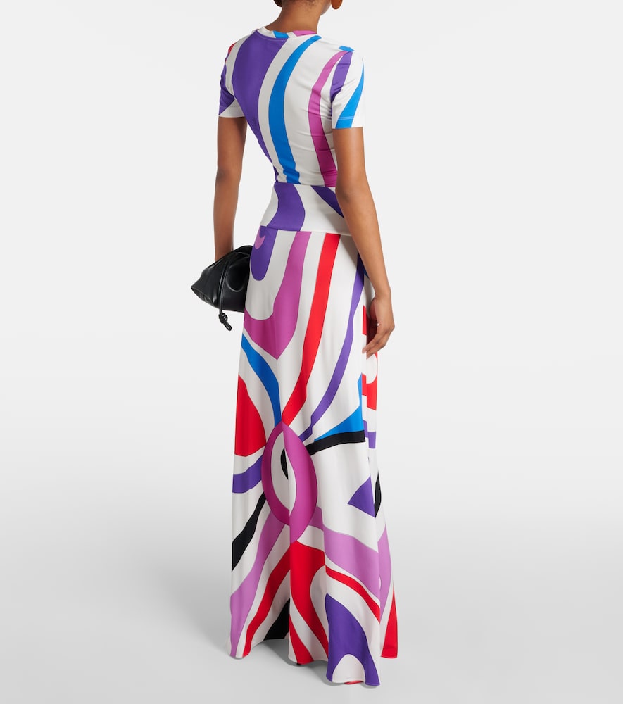 Pucci Marmo jersey maxi skirt