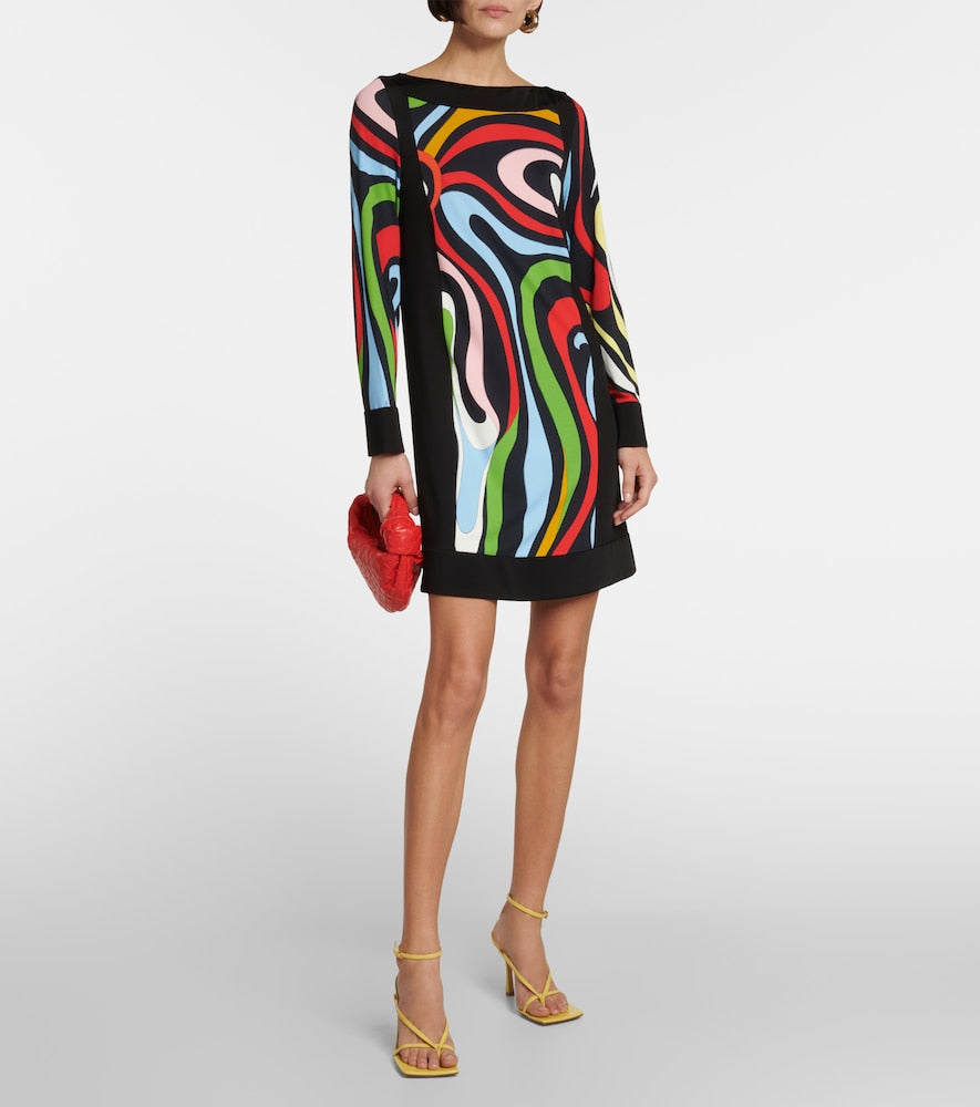 Pucci Marmo jersey minidress