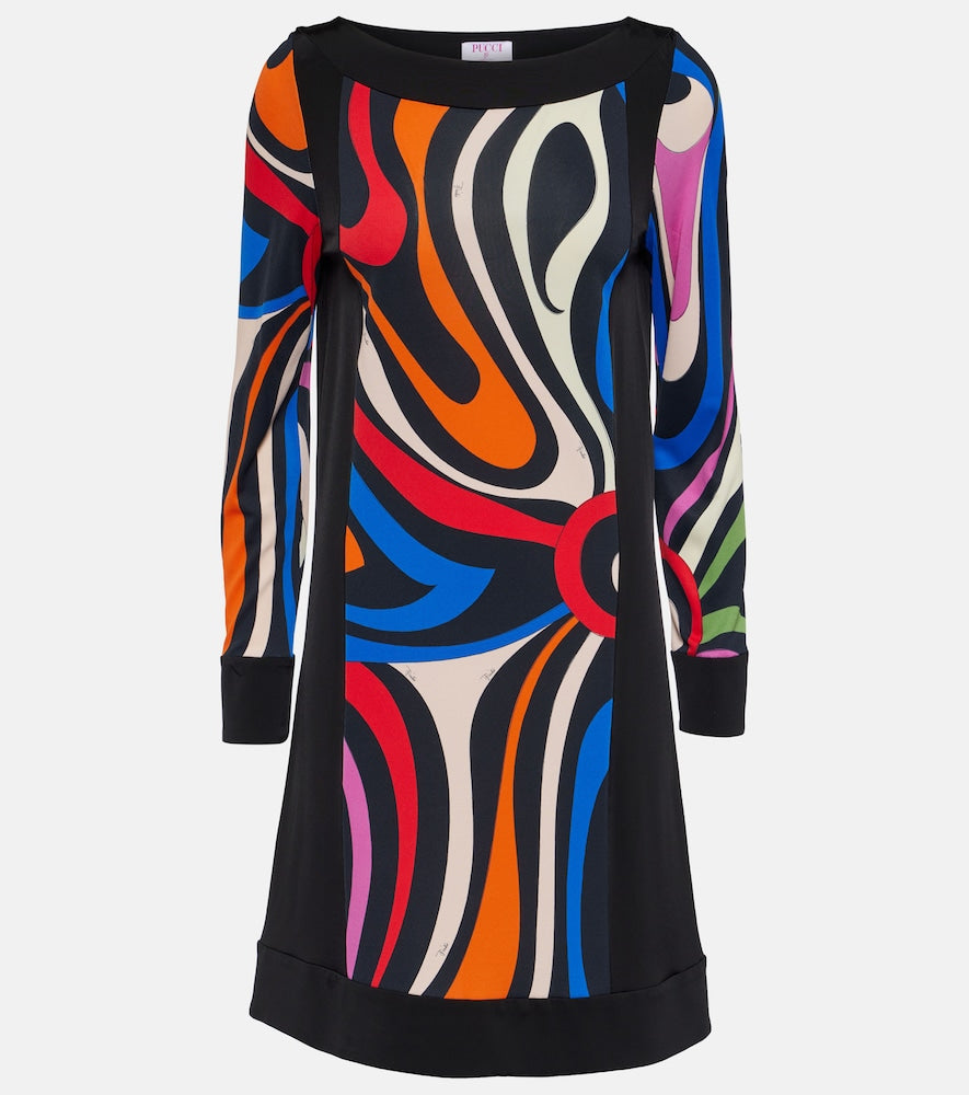 Pucci Marmo printed shift dress. Pucci Marmo 印花连衣裙