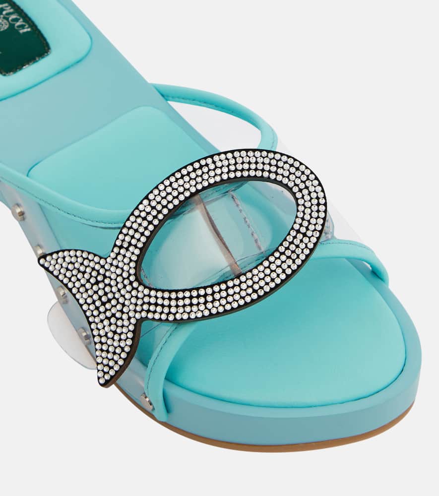 Pucci Musa crystal-embellished PVC clogs