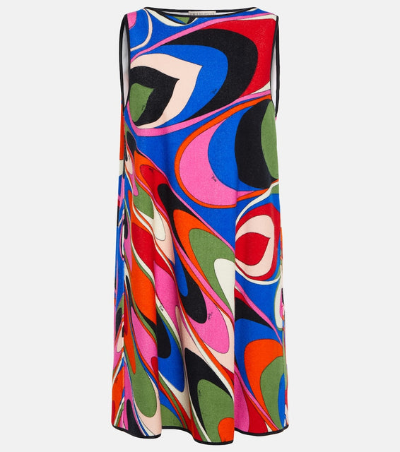 Pucci Onde cotton-blend minidress