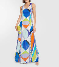 Pucci Pesci cotton maxi dress