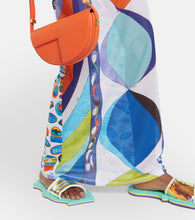Pucci Pesci mesh maxi dress