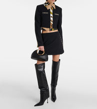 Pucci Vivara cropped wool-blend jacket