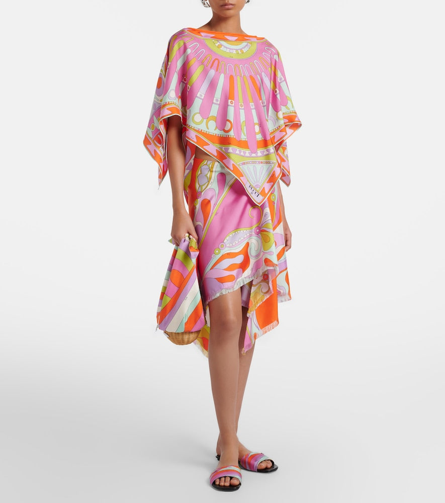 Pucci Yummy Iride twill slides - Multicoloured Slides