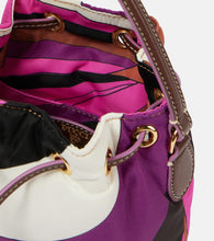 Pucci Yummy Iride canvas bucket bag