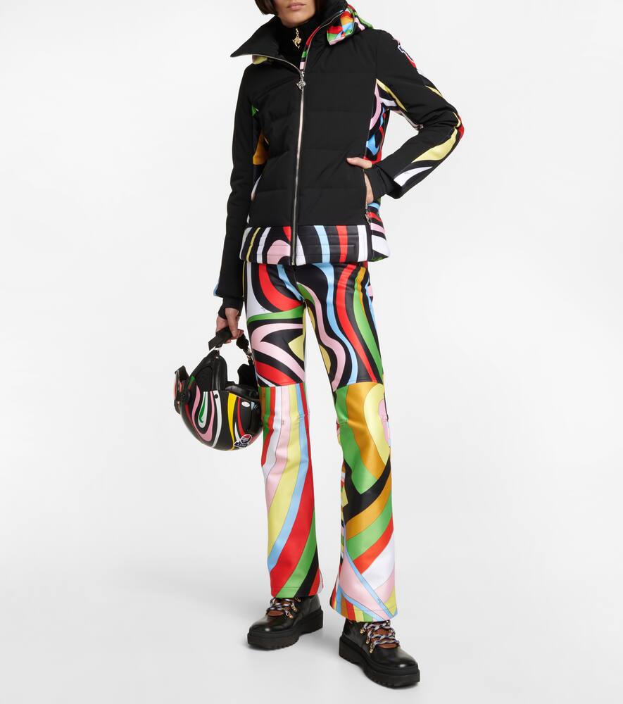 Pucci x Fusalp printed leather ankle boots