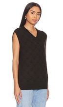Quiet Golf Qg Link Sweater Vest in Brown