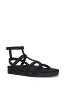 R0AM Antares Sandal in Black
