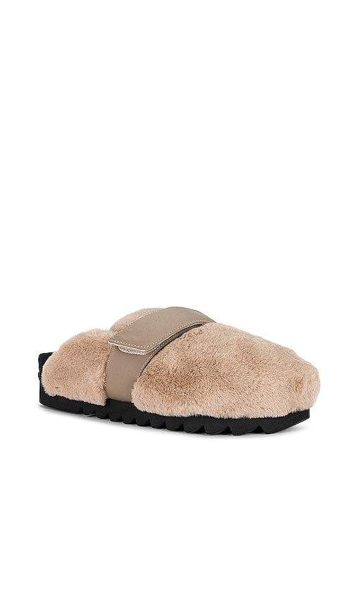 R0AM Cloud Loafer Mule in Beige