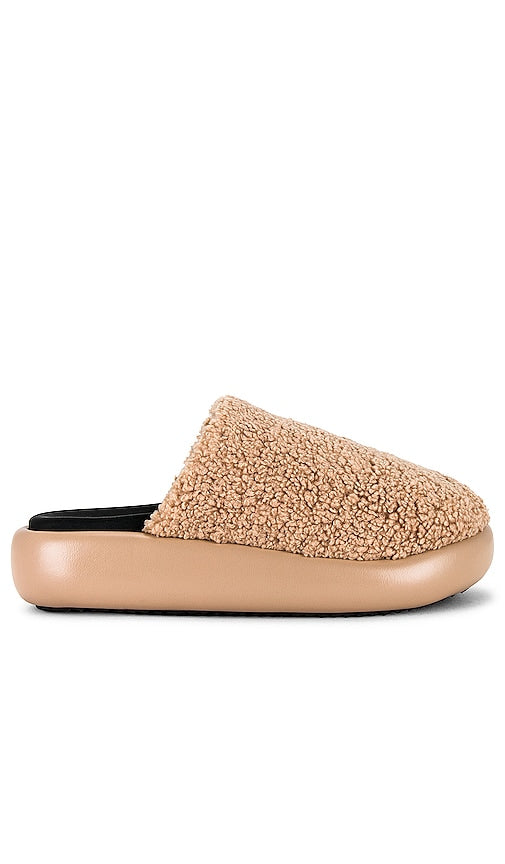 R0AM Fuzzy Magic Moon Mule in Beige - Mules R0AM Fuzzy Magic Moon en beige - R0AM 米色 Fuzzy Magic Moon 穆勒鞋 - R0AM Fuzzy Magic Moon Mule in Beige - R0AM 퍼지 매직 문 뮬 베이지 색상 - R0AM Mule Fuzzy Magic Moon in beige
