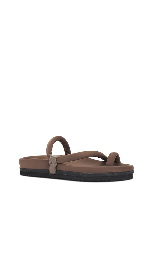 R0AM Whirl Sandal in Brown