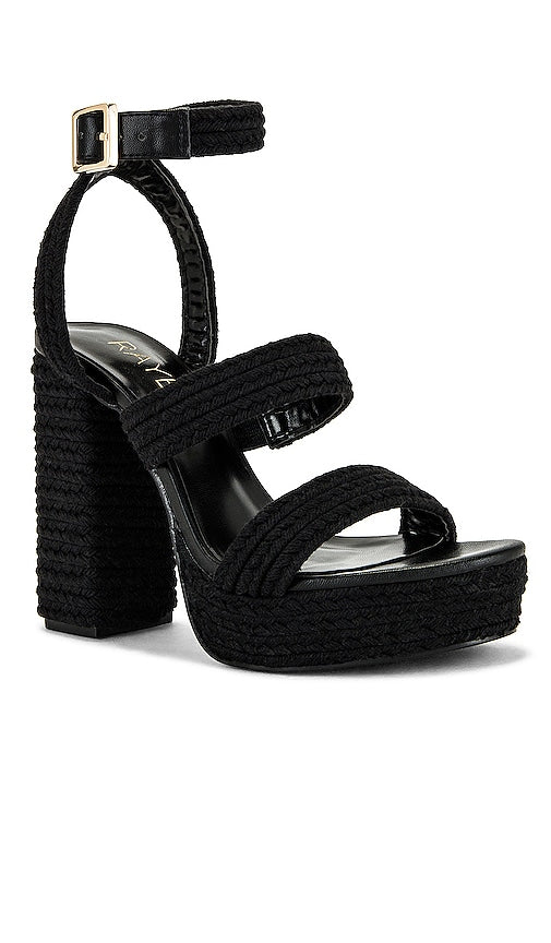 RAYE Akita Heel in Black