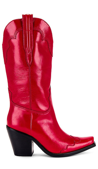 RAYE Amarillo Boot in Red - Botte RAYE Amarillo en rouge - RAYE Amarillo 红色靴子 - RAYE Amarillo Stiefel in Rot - RAYE Amarillo 부츠 레드 색상 - Stivale RAYE Amarillo in rosso