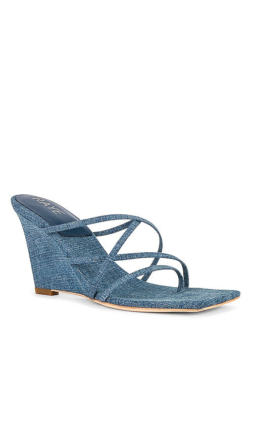 RAYE Angula Wedge in Blue