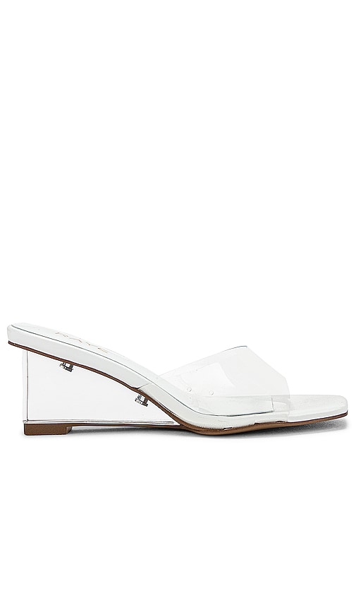 RAYE Ani Wedge in White - RAYE Ani compensée en blanc - RAYE Ani 白色坡跟 - RAYE Ani Wedge in Weiß - RAYE ANI 웨지 사이즈 - Zeppa RAYE Ani in bianco