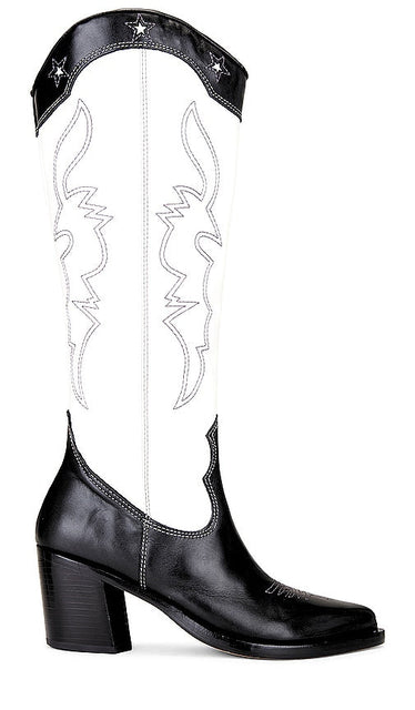 RAYE Bella Boot in Black - Botte RAYE Bella en noir - RAYE Bella 黑色靴子 - RAYE Bella Stiefel in Schwarz - RAYE Bella 부츠 블랙 색상 - Stivale RAYE Bella in nero