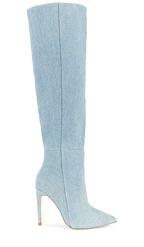 RAYE Benita Boot in Blue - Botte RAYE Benita en bleu - RAYE Benita 蓝色靴子 - RAYE Benita Stiefel in Blau - RAYE Benita 부츠 블루 색상 - Stivale RAYE Benita in blu
