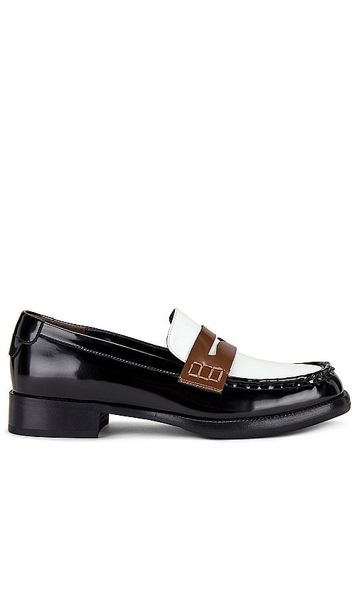 RAYE Camil Loafer in Black,White - Mocassin RAYE Camil en noir, blanc - RAYE Camil 黑色、白色乐福鞋 - RAYE Camil Loafer in Schwarz, Weiß - RAYE Camil 로퍼 블랙, 화이트 색상 - Mocassino RAYE Camil in nero, bianco
