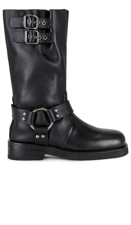 RAYE Dakota Moto Boot in Black - Botte de moto RAYE Dakota en noir - RAYE Dakota 黑色摩托车靴 - RAYE Dakota Motorradstiefel in Schwarz - RAYE Dakota 모토 부츠 블랙 색상 - Stivale da moto RAYE Dakota in nero
