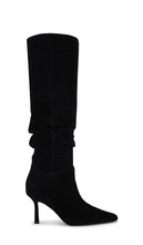 RAYE Dani Extended Calf Boot in Black | Black Knee-High Boots for Women