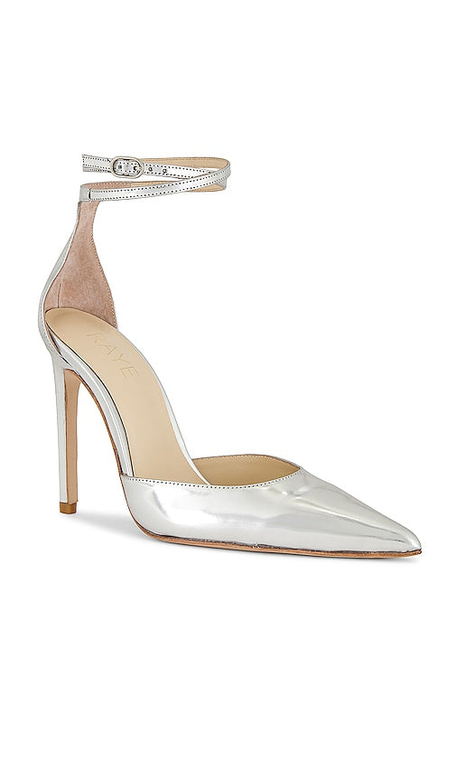 RAYE Dania Pump in Metallic Silver