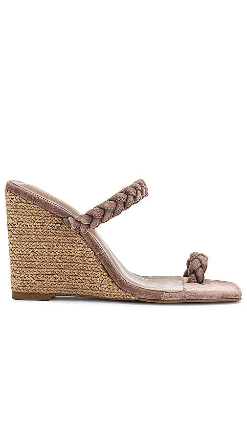 RAYE Essex Wedge in Taupe - RAYE Essex compensé en taupe - RAYE Essex 灰褐色坡跟鞋 - RAYE Essex Wedge in Taupe - RAYE Essex 웨지 소재의 Taupe - Zeppa RAYE Essex color talpa