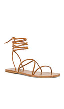 RAYE Grey Sandal in Rust