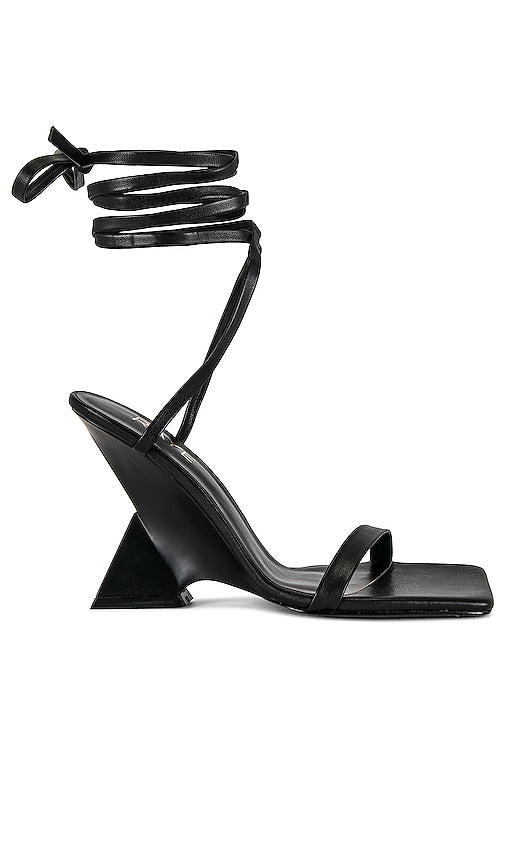RAYE Hollyn Wedge in Black - RAYE Hollyn compensée en noir - RAYE Hollyn 黑色坡跟鞋 - RAYE Hollyn Wedge in Schwarz - RAYE 홀린 웨지 블랙 색상 - Zeppa RAYE Hollyn in nero