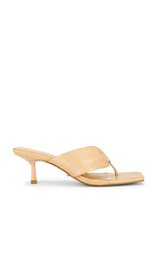 RAYE Ivanova Sandal in Nude | Nude Heeled Sandals for Women