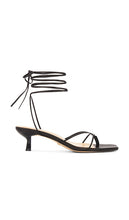 RAYE Jaden Sandal in Black | Black Strappy Sandals for Women