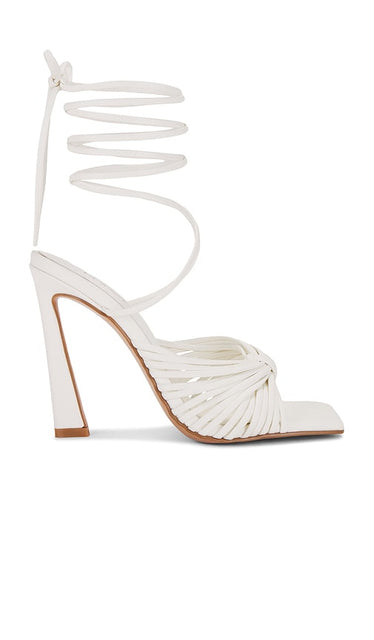 RAYE La Fenice Heel in Ivory | Bone Heeled Sandals for Women