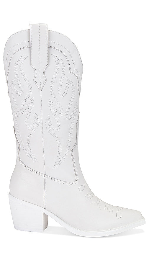 RAYE Lafayette Bootie in White - Bottine RAYE Lafayette en blanc - RAYE Lafayette 白色短靴 - RAYE Lafayette Bootie in Weiß - RAYE Lafayette 부티화이트 색상 - Stivaletto RAYE Lafayette in bianco