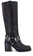 RAYE Lotta Moto Boot in Black - Botte de moto RAYE Lotta en noir - RAYE Lotta 黑色摩托车靴 - RAYE Lotta Motorradstiefel in Schwarz - RAYE Lotta 모토 부츠 블랙 색상 - Stivale da moto RAYE Lotta in nero