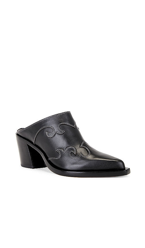 RAYE Mia Mule in Black