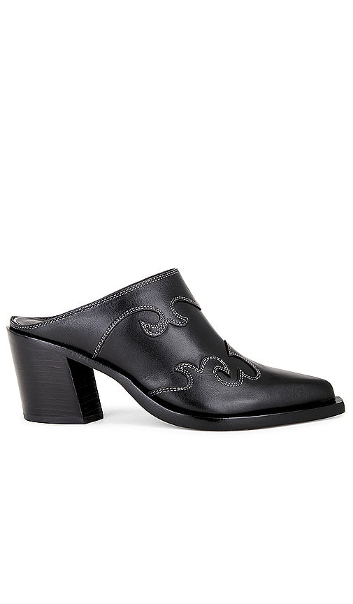 RAYE Mia Mule in Black - RAYE Mules Mia en Noir - RAYE Mia 黑色穆勒鞋 - RAYE Mia Mule in Schwarz - RAYE MIA 뮬 블랙 색상 - RAYE Mia Mule in nero