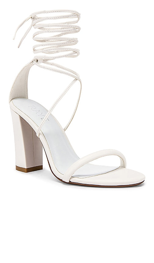 RAYE Mojave Heel in White