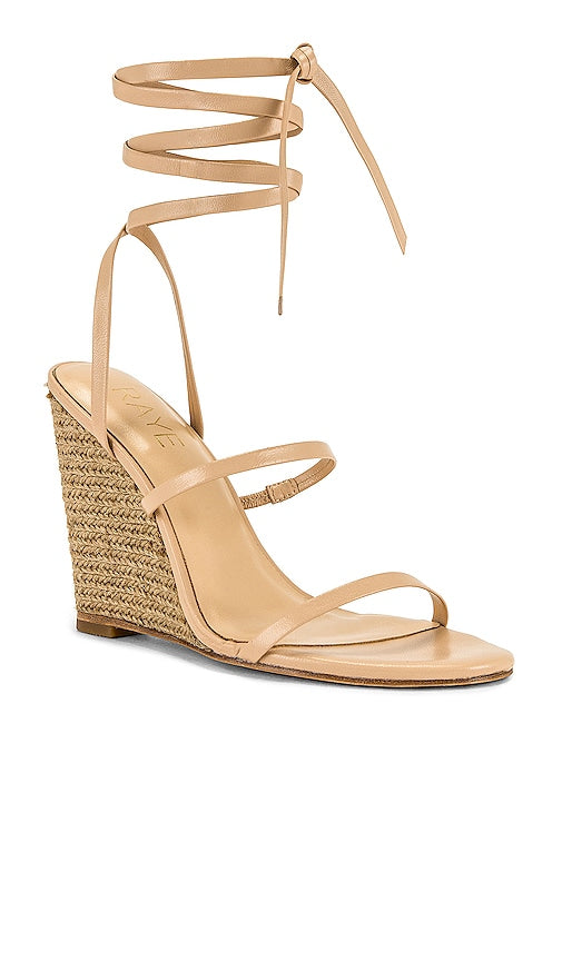RAYE Naya Wedge in Nude